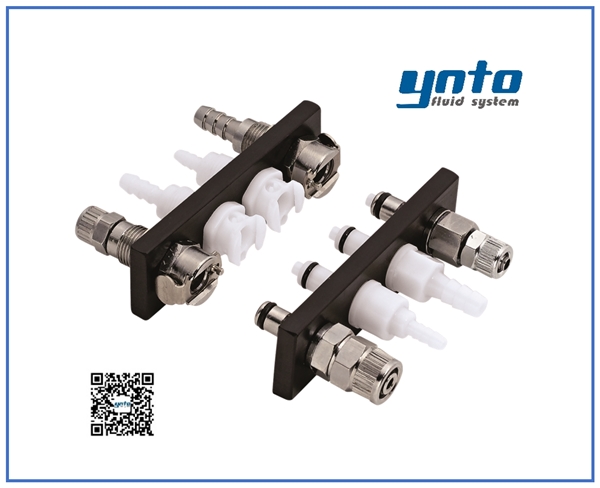 Multi–Mount 多管道面板系列接頭，CPC塑料快速接頭 Multi-Mount Series